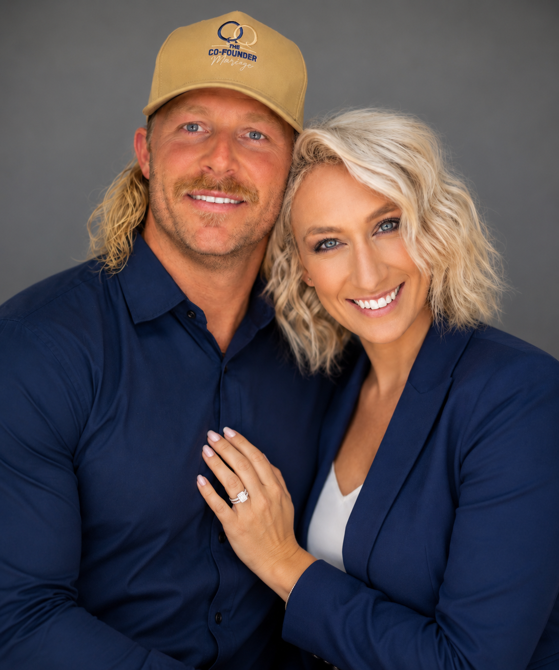 The founders of The Co-Founder Marriage